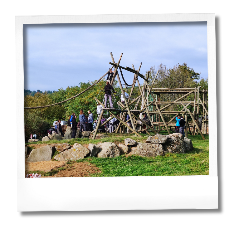 ile mandrills soigneurs