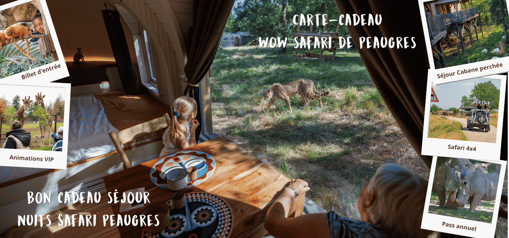 carte cadeau safari peaugres